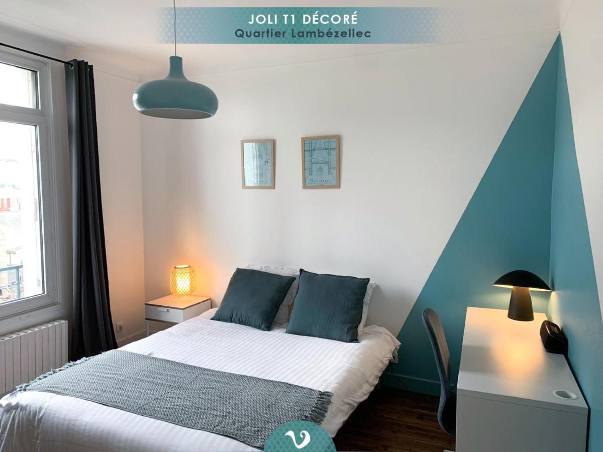 Joli T1 Quartier Lambezellec Apartman Breszt Kültér fotó